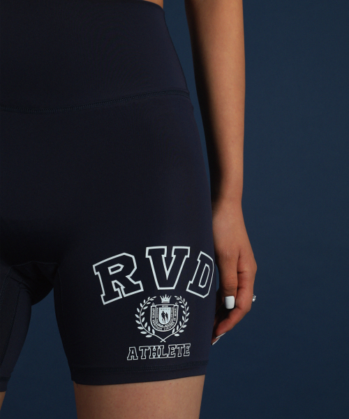 Короткие легинсы 6 Yale Navy (College Campaign)
