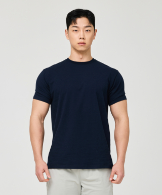 HUGVONE 無地マッスルフィット半袖Tシャツ 5色展開 | HUGBORN 画像 3