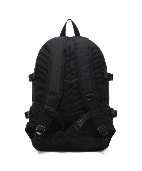 MUSINSA | ISTKUNST UUU Oval Logo Backpack Black (IK2CFMAB50A)