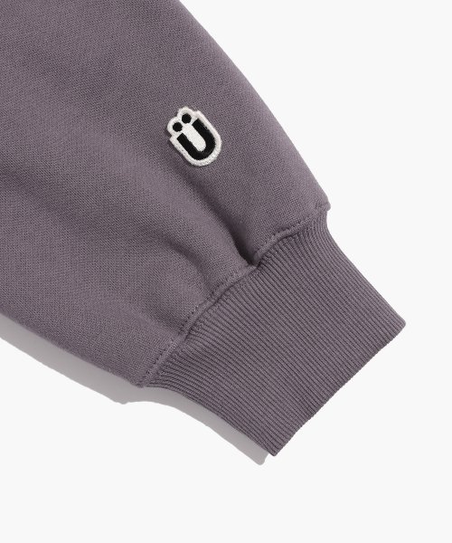BEAR&SMILEY HOODIE_PURPLE(IK2CFMM401A)