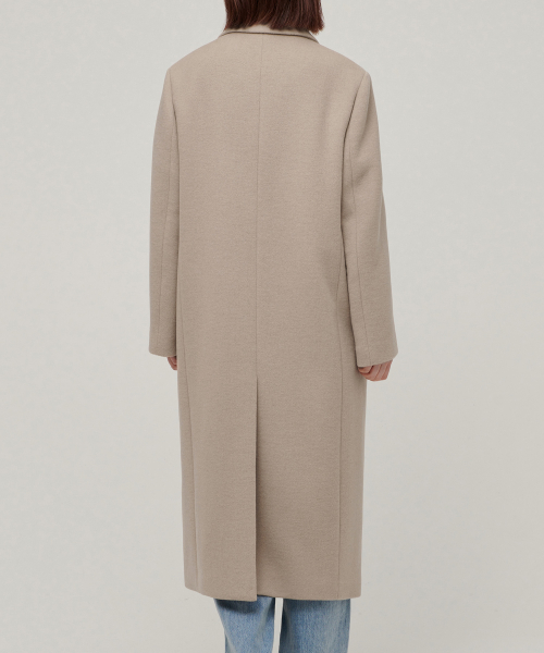 Женское пальто оверсайз из кашемира [Beige]