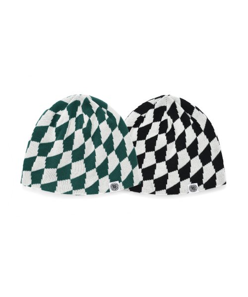 MUSINSA | VISION STREETWEAR VSW Checker Beanie Green MUSINSA | VISION STREETWEAR VSW Checker Beanie Green