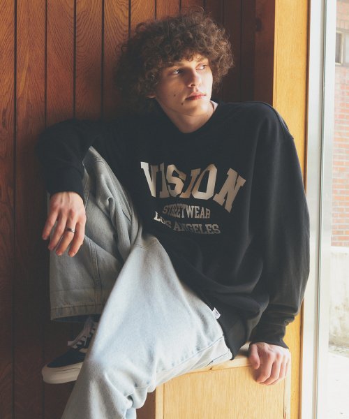VSW Arch Logo Crewneck Black