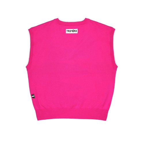 Вязаный жилет Spell Point PINK