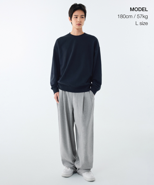 Oversized sweatshirt [Navy] thumbnail 2