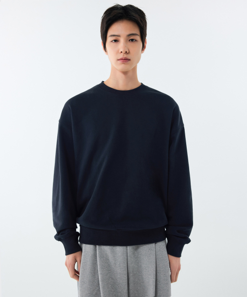 Oversized sweatshirt [Navy] thumbnail 3