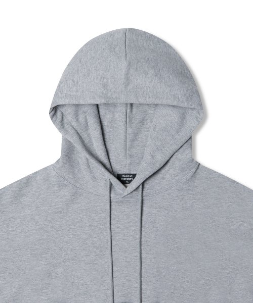 Оверсайз худи из петельчатого трикотажа, Medium Gray