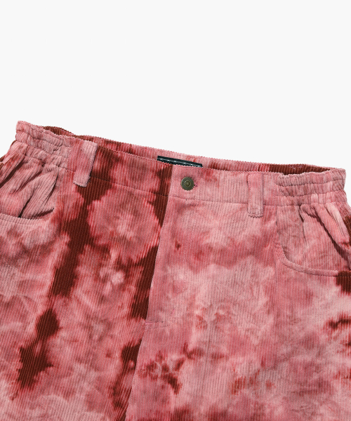 BLEACH DYING CORDUROY PANTS_RED(NG2CFUPA12A)