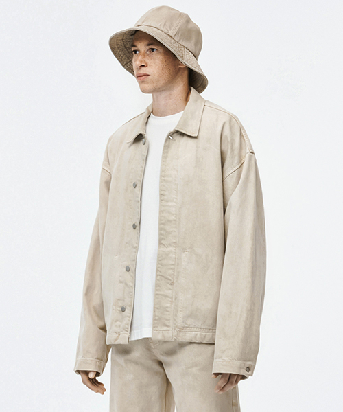 Джинсовая куртка-чоре JK011 (Sand Beige)
