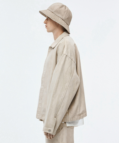 Джинсовая куртка-чоре JK011 (Sand Beige)