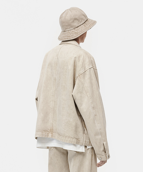 Джинсовая куртка-чоре JK011 (Sand Beige)