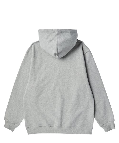 DOUBLE ARCH LOGO HOODIE_GRAY