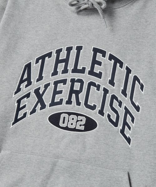 DOUBLE ARCH LOGO HOODIE_GRAY