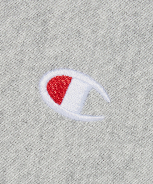 Хаф-зип пуловер Reverse Weave 120 Normal Grey