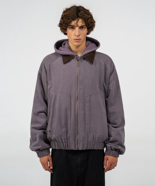 MUSINSA | VIVASTUDIO WASHED WORK JACKET [PURPLE]