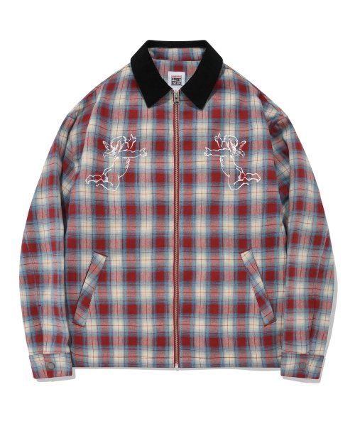 VSW Angel Check Jacket Red