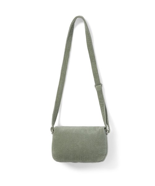 MUSINSA | thisisneverthat® (FW22) Wide Wale Cord Shoulder Bag Sage