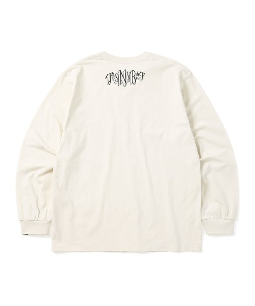 디스이즈네버댓(THISISNEVERTHAT) TISNVRAT Car L/S Tee Natural