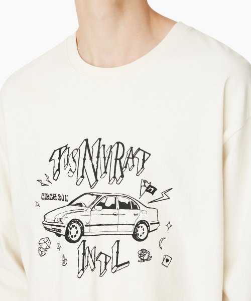 MUSINSA | thisisneverthat® TISNVRAT Car L/S Tee Natural