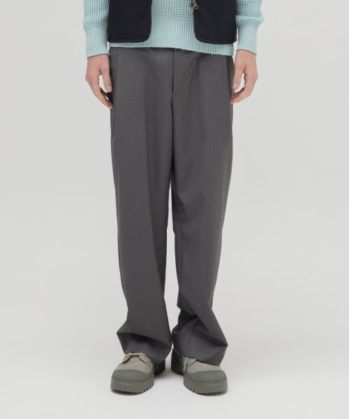 Knitted X BDKD TR широкие слаксы на резинке GREY