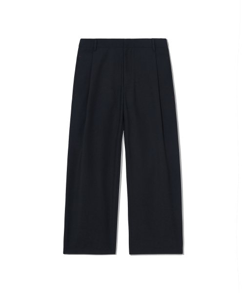 Широкие слаксы на резинке Knitted X BDKD TR BLACK