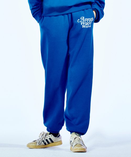 SIGNATURE LOGO SWEATPANTS BLUE (AM2CFUPA00A)