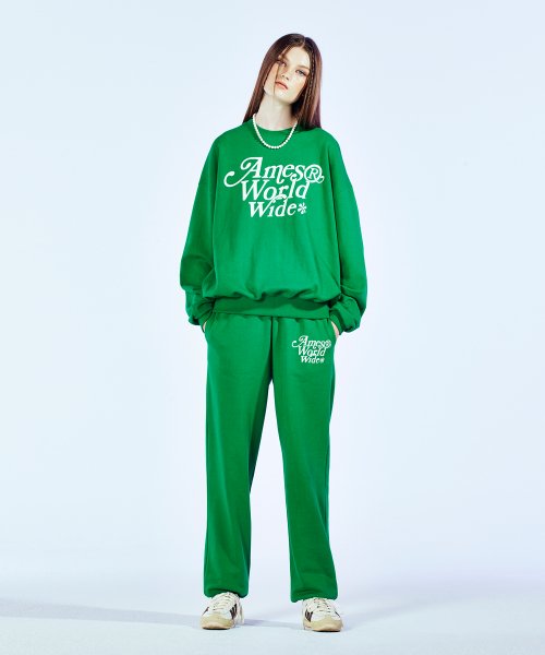 SIGNATURE LOGO SWEATPANTS GREEN (AM2CFUPA00A)