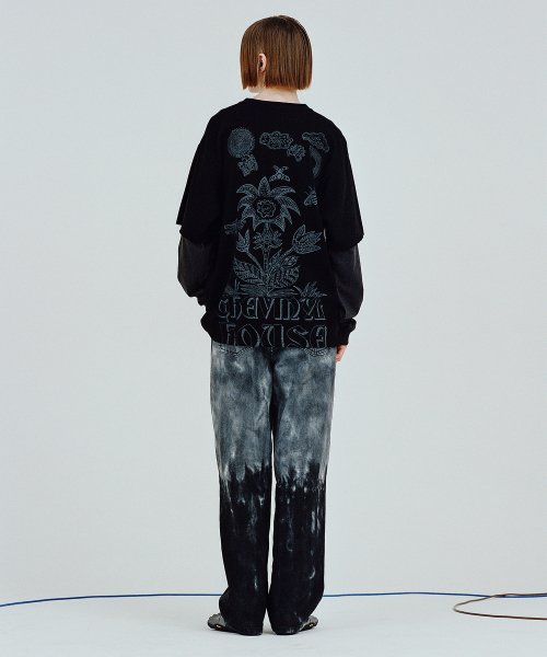 DYED COTTON PANTS CHARCOAL (VH2CWUD111A)