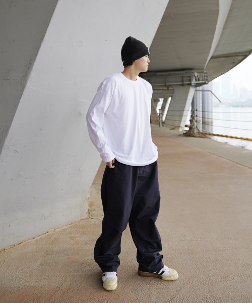 Однотонный базовый лонгслив White