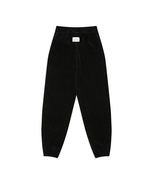 Вельветовые джоггеры Lazy Black