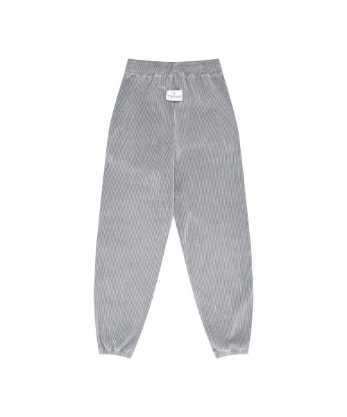 Вельветовые джоггеры Lazy, Grey