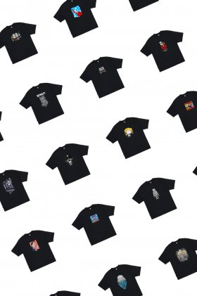 Унисекс футболка CUSTOM MADE T-SHIRT BLACK (20 видов на выбор)