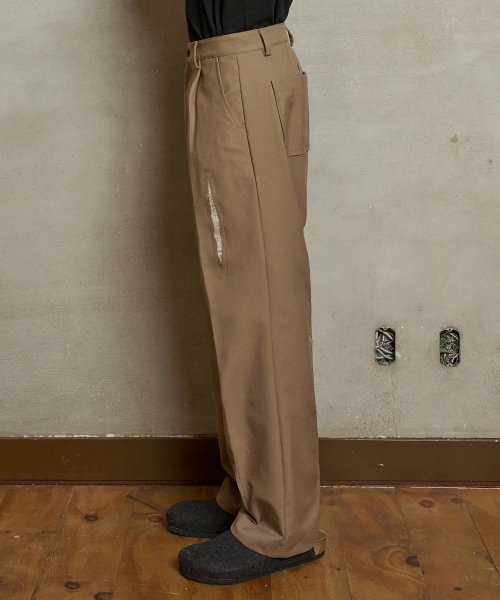 Брюки в рубчик / Brown