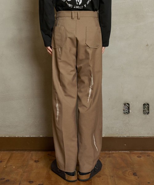Брюки в рубчик / Brown