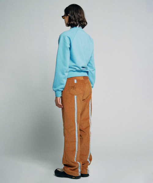 Taped Corduroy Beach Pants Carmel