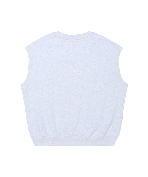 Жилет из тонкого футера L-M-GREY (UY8VE10_12)