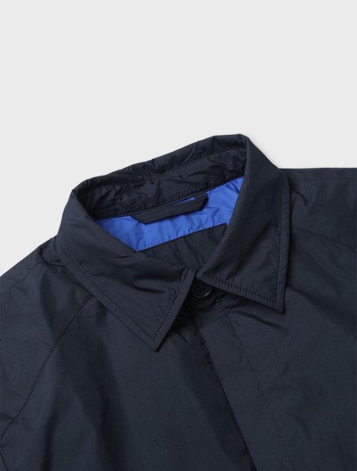 Легкая куртка-рубашка из полиэстера [Navy]