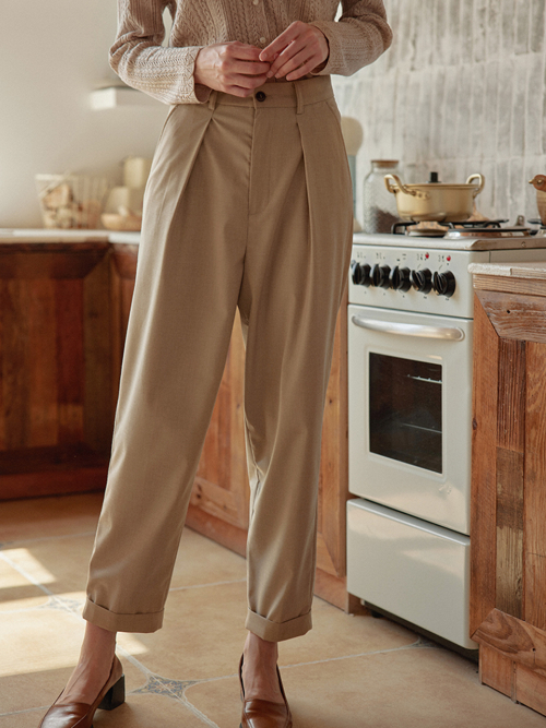Ashley High-Waisted Trousers_ 2 colors