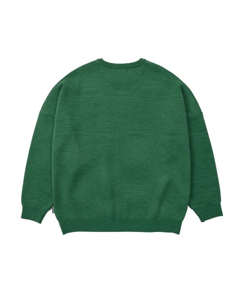 Green oversized outlet sweater