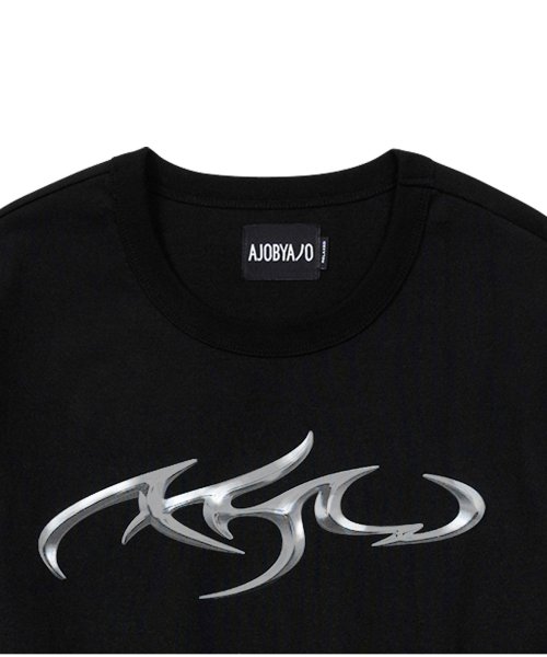 MUSINSA | AJOBYAJO [PBA] Tribal AJO Long Sleeves T-Shirt [BLACK]