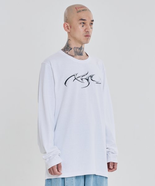 [PBA] Tribal AJO Long Sleeves T-Shirt [WHITE]