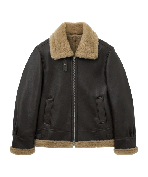 [Renewal] Premium Standard B3 Mustang Jacket Men (Brown) thumbnail 2