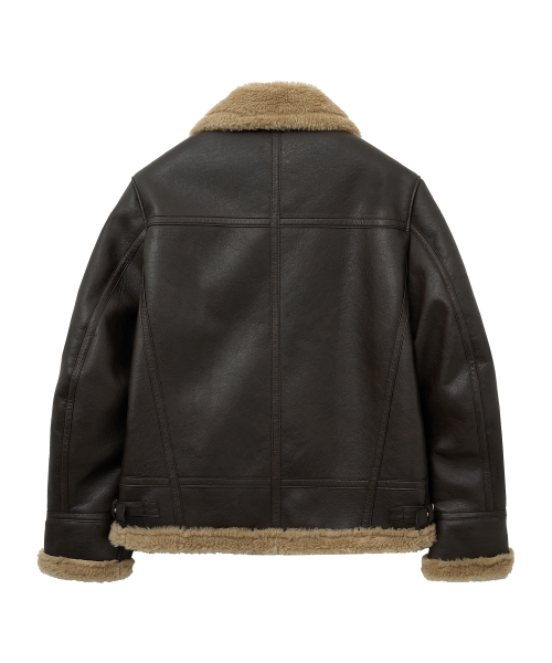 [Renewal] Premium Standard B3 Mustang Jacket Men (Brown) thumbnail 3