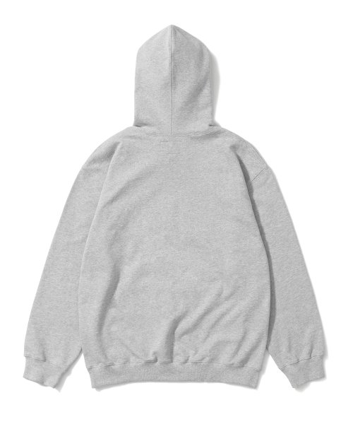 MUSINSA公式 | YESEYESEE [22FW] Arch Logo Hoodie Grey