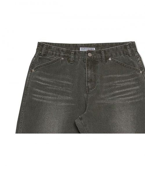 SAND WASHING DENIM_KHAKI