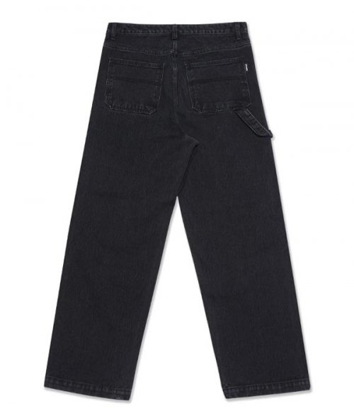 STITCH WIDE DENIM_BLACK
