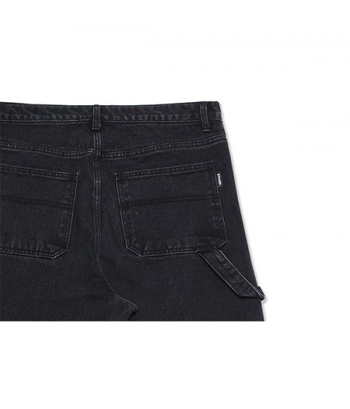 STITCH WIDE DENIM_BLACK