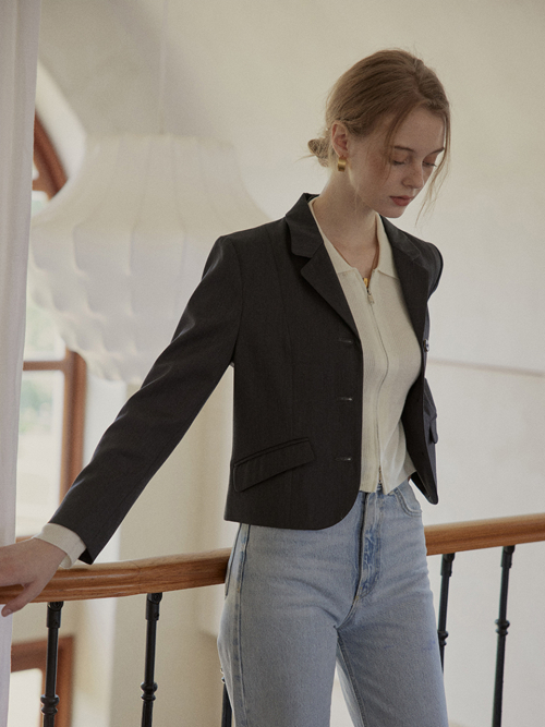 Mary mild single short jacket