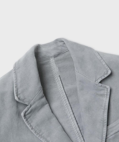 Однобортное хлопковое пальто Garment-dyed 2COLOR