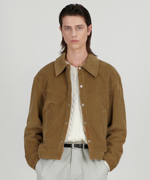 Corduroy clearance jacket camel